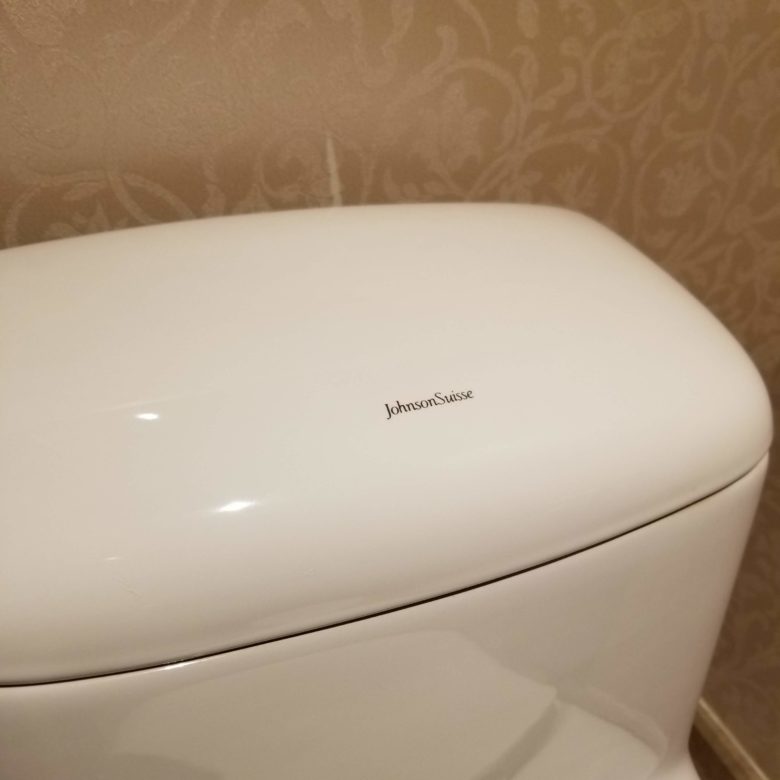 コンラッドマカオのキングデラックススイートのトイレはJohnson Suisse