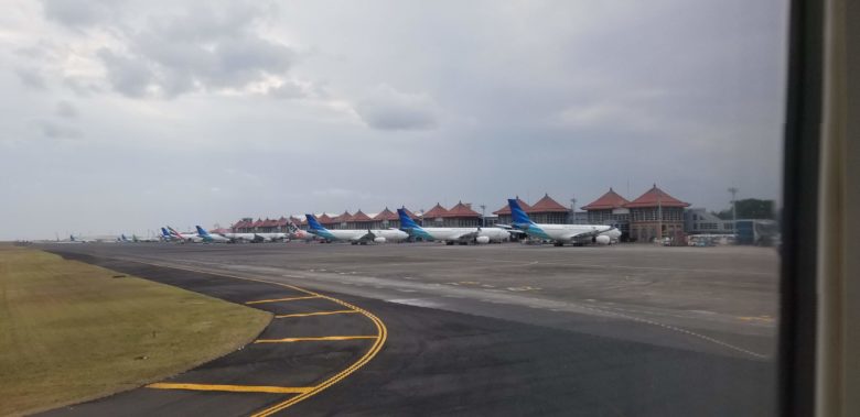 デンパサール空港 タイ航空 ロイヤルシルククラス ビジネスクラス ANAマイル