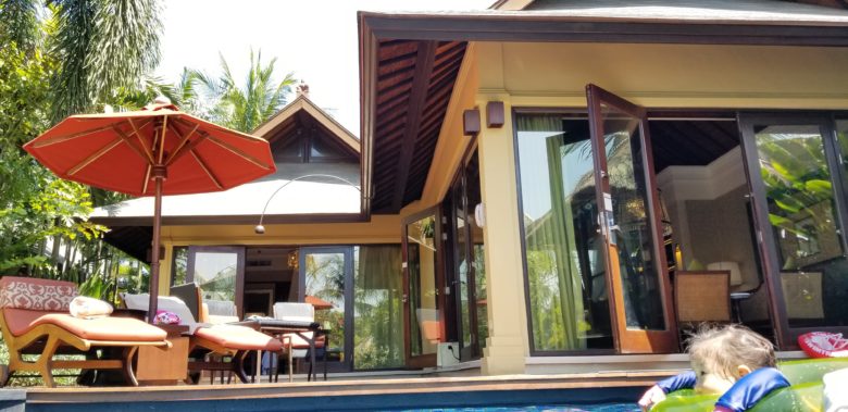 セントレジスバリ バリ島 最高級ホテル SPGアメックス ポイント 無料宿泊 マリオット ラグーンヴィラ プール