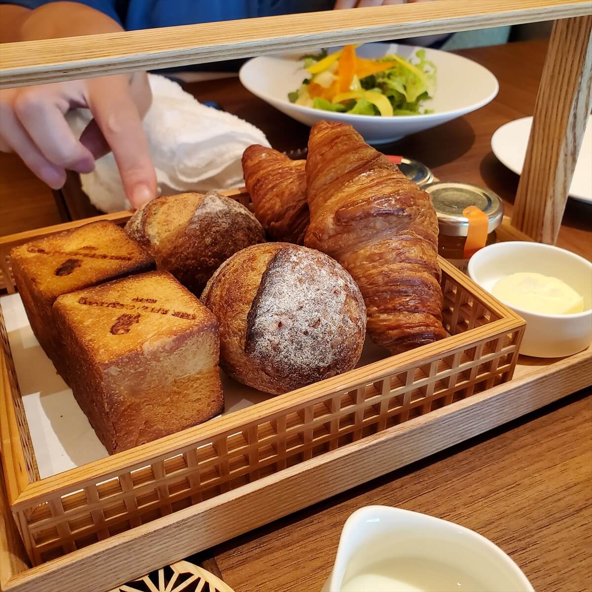 リッツカールトン日光の朝食のパン