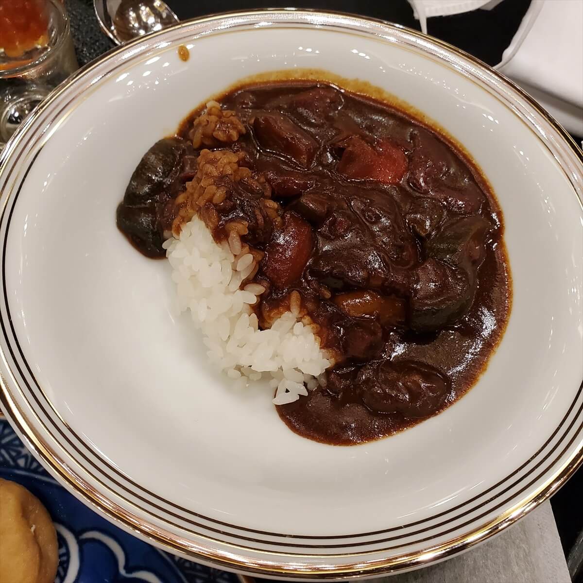 ウェスティンホテル仙台の朝食ビュッフェのカレーライス