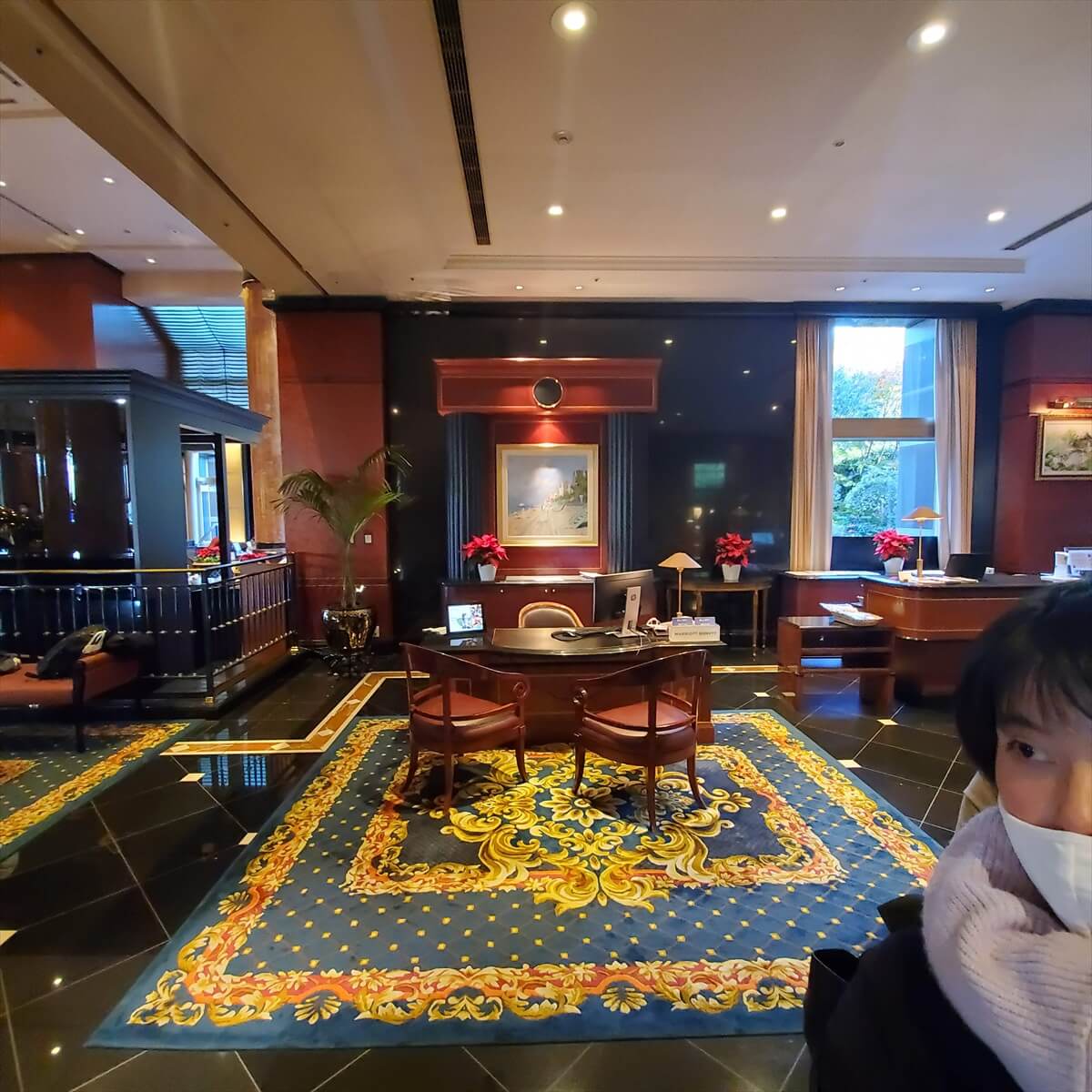 ウェスティンホテル東京のロビー