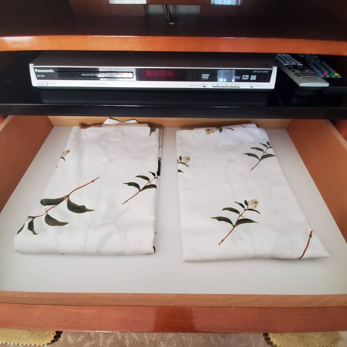 ウェスティンホテル東京のエグゼクティブルームキングの部屋のパジャマ