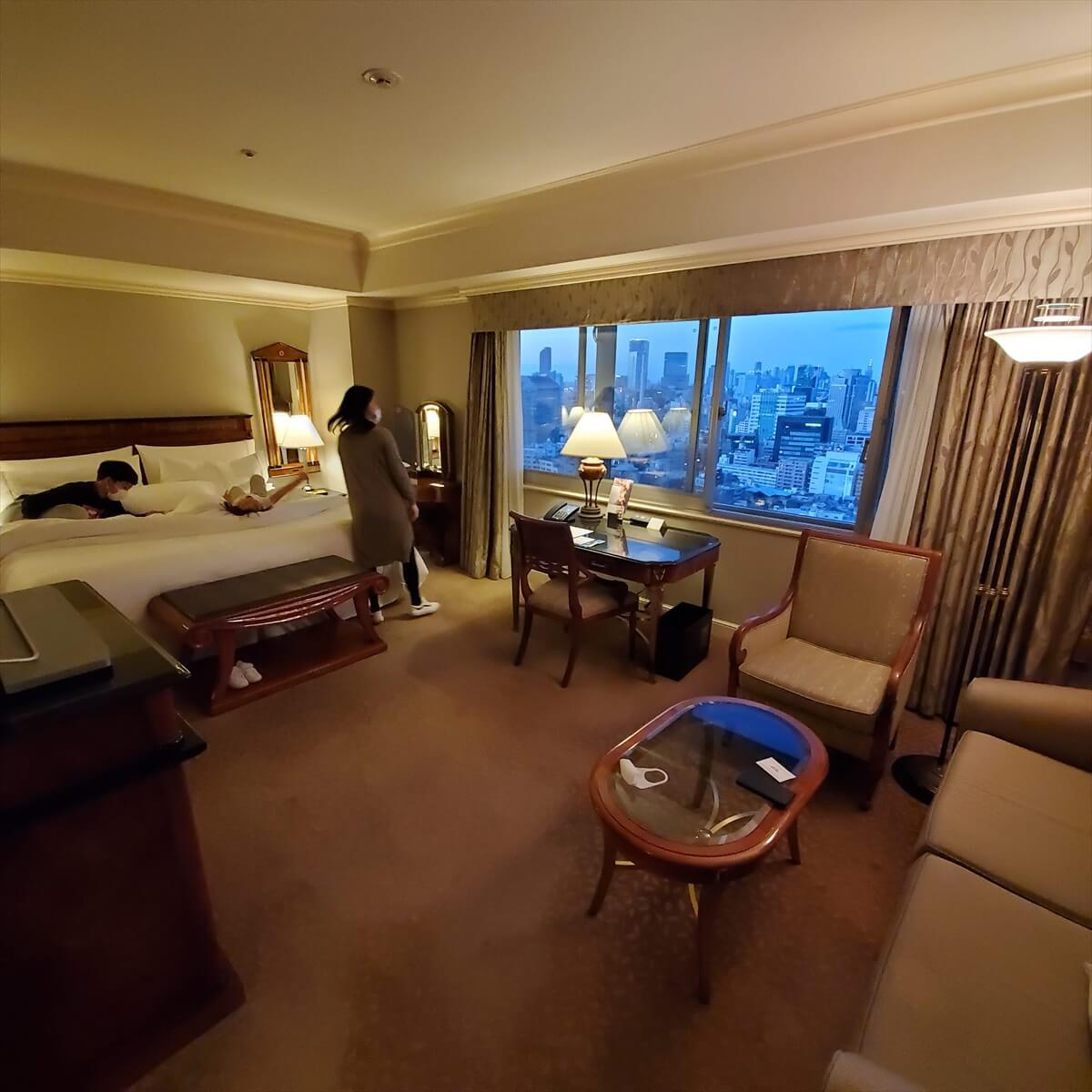 ウェスティンホテル東京のエグゼクティブルームキングの部屋の隣の部屋